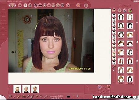 Программа для подбора причесок Salon Styler Pro