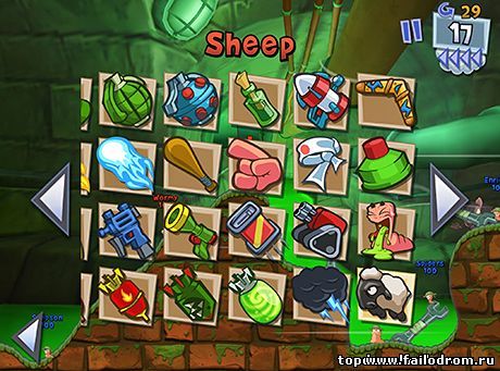 Worms 3 (android)