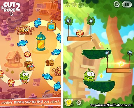 Cut the Rope 2 (android)